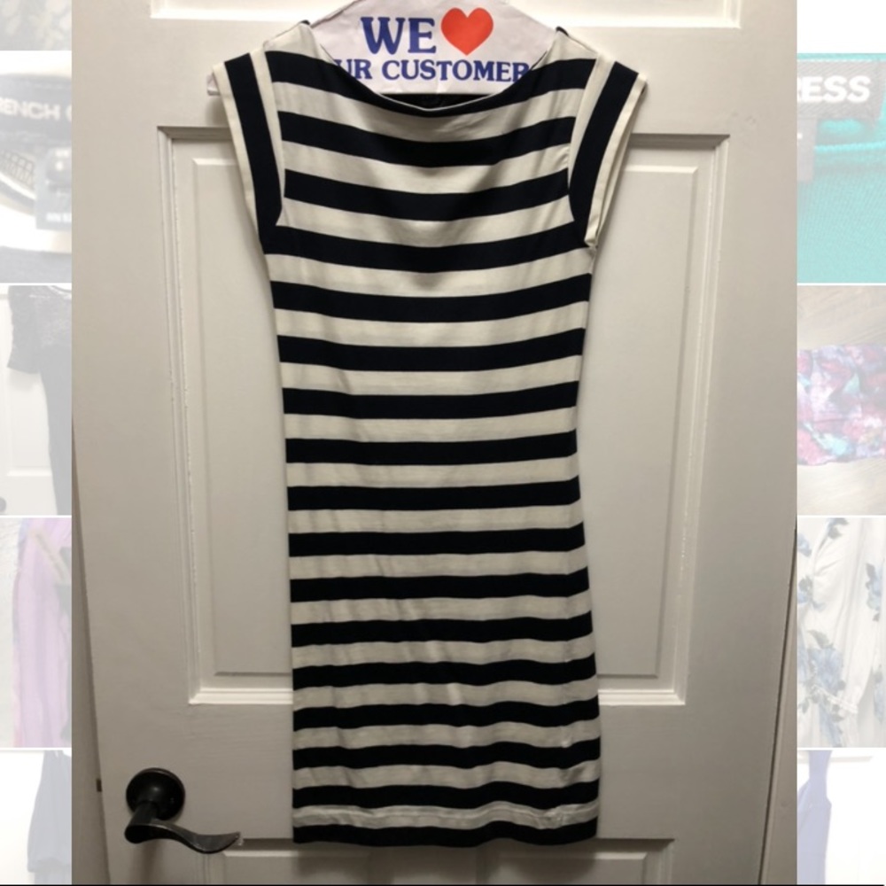 French Connection Nautical Knee-Length Dress